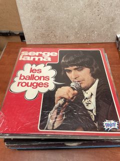 Vinyle Serge Lama Les Ballons Rouges