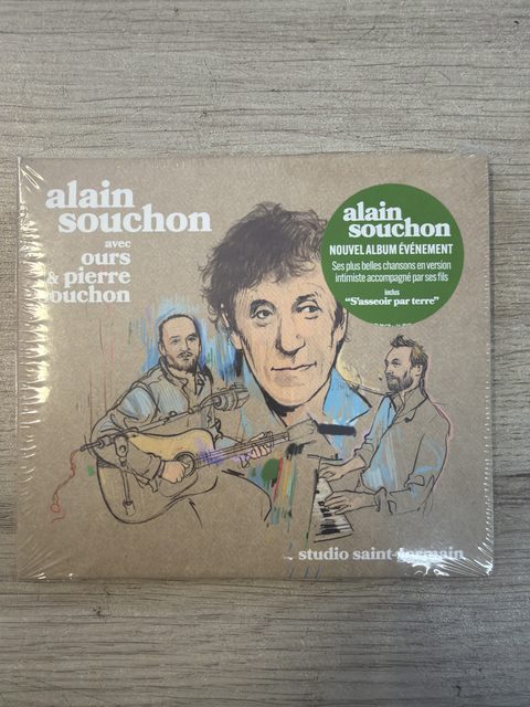 Alain Souchon, Ours, Pierre Souchon – Studio Saint-Germain CD