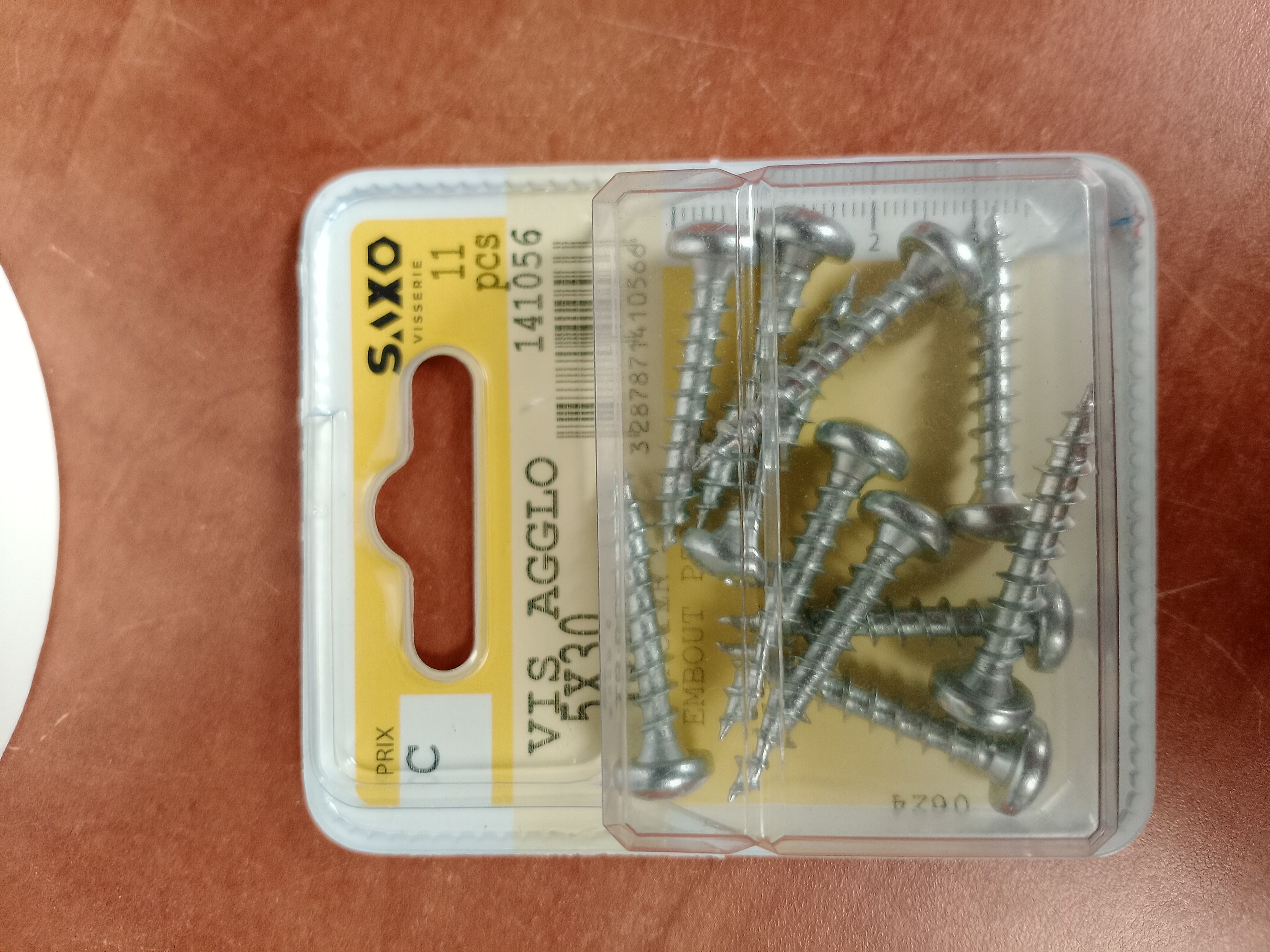 Saixo vis agglo 5x30 lot de 11