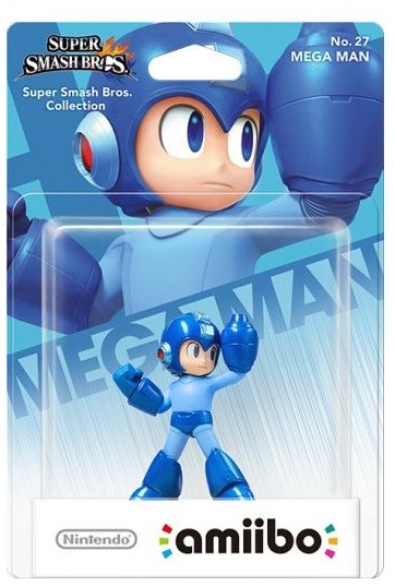 Amiibo Super Smash Bros - Megaman No. 27