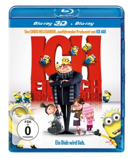 Ich - Einfach Unverbesserlich (Blu-Ray 3d, + Blu-Ray 2d)
