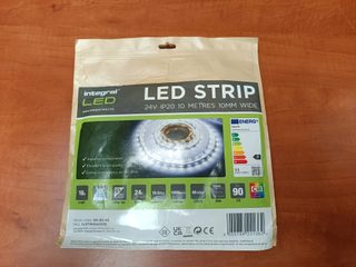 Ruban Ip20 10m 4000k 24v 10.5w/M 1050lm/M 60led/M Largeur 10mm Faisceau 115 Irc90 Sachet 10m Maximum