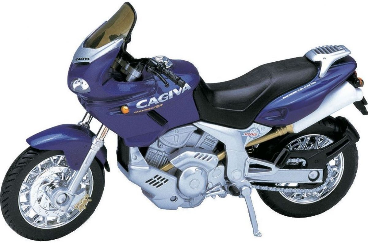 cagiva welly navigator 1000 moto miniature 1/18