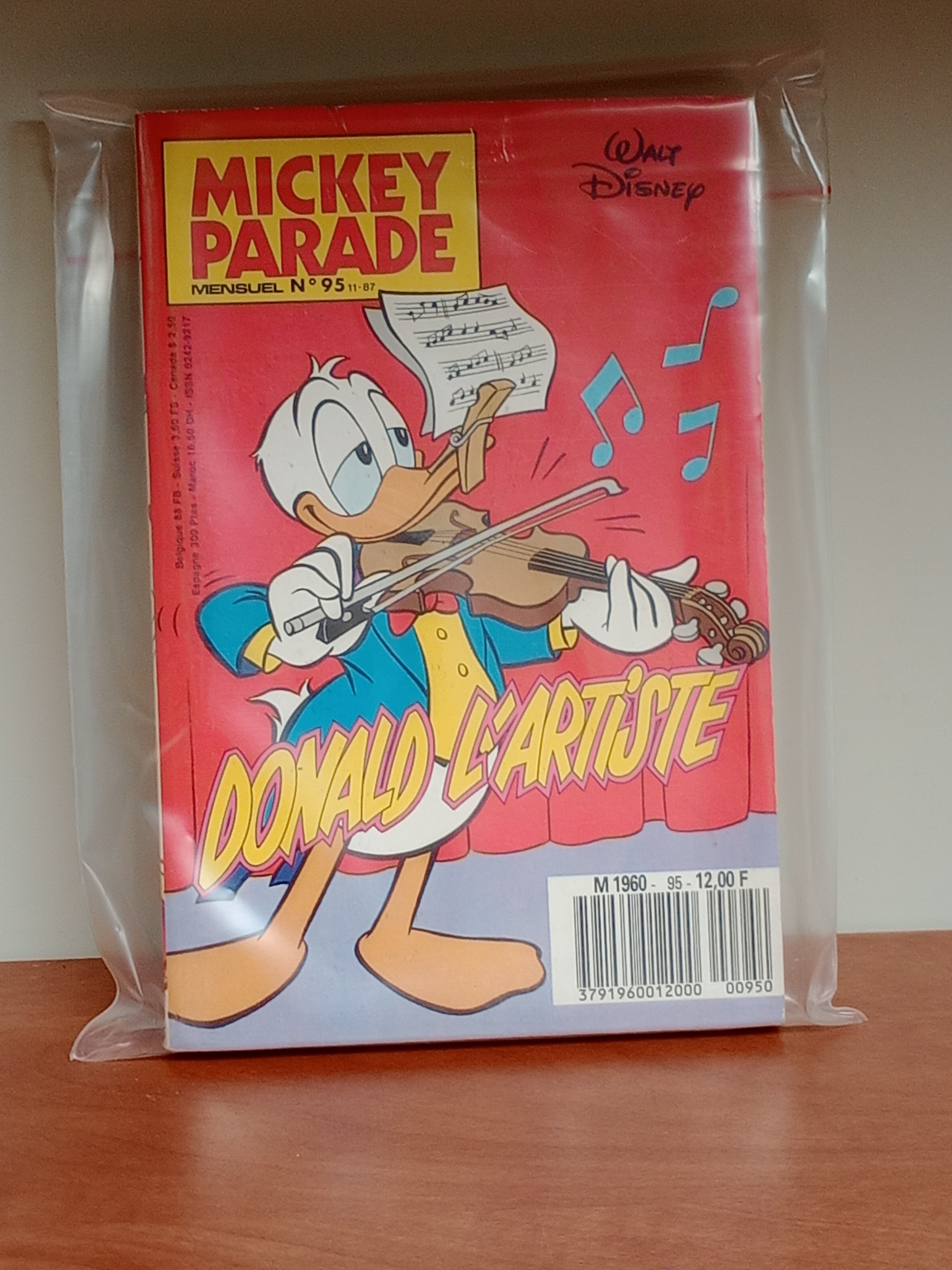 Mickey Parade n°95 Donald Clarinettiste