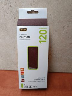 SCID bande abrasive sans fin finition grain 120, 75 x 457 mm (x3)