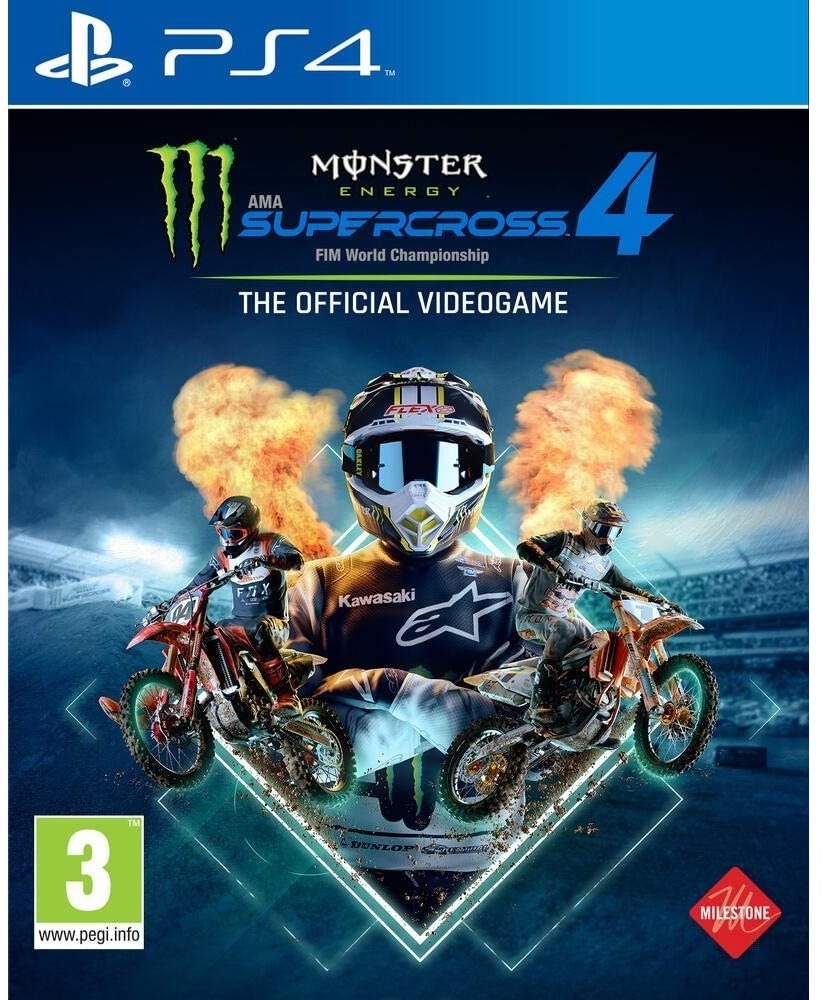 Monster Energy Supercross 4 - The Official Videogame PS4