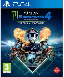 Monster Energy Supercross 4 - The Official Videogame PS4