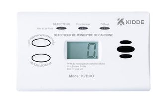Détecteur de monoxyde de carbone KIDDE 7DCO