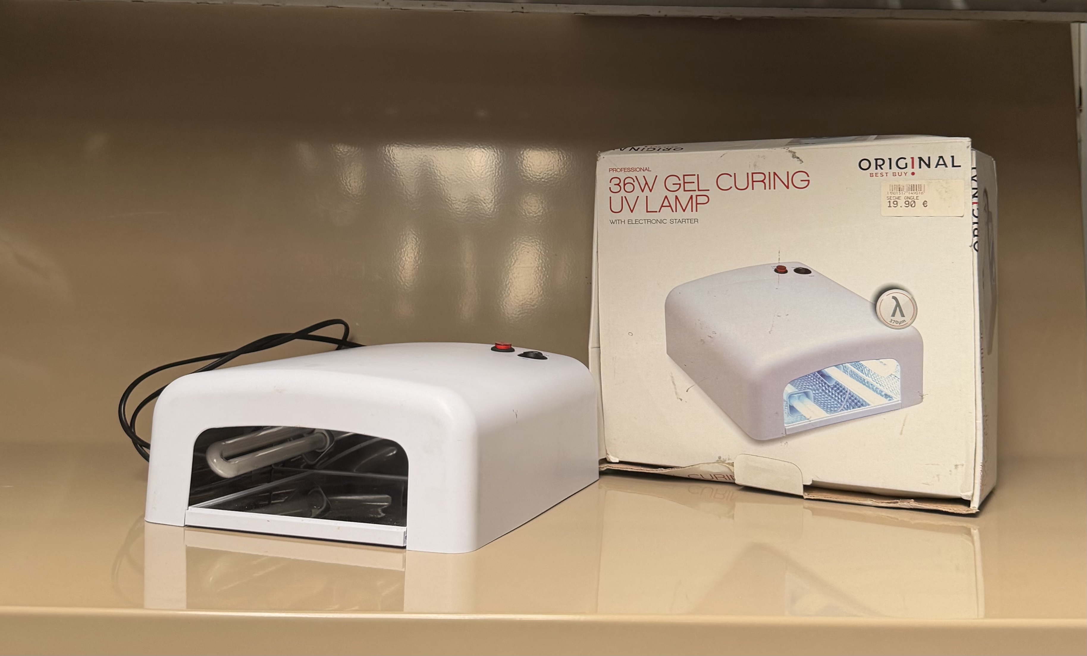 Lampe UV 36W pour gel (Gel Curing UV Lamp)