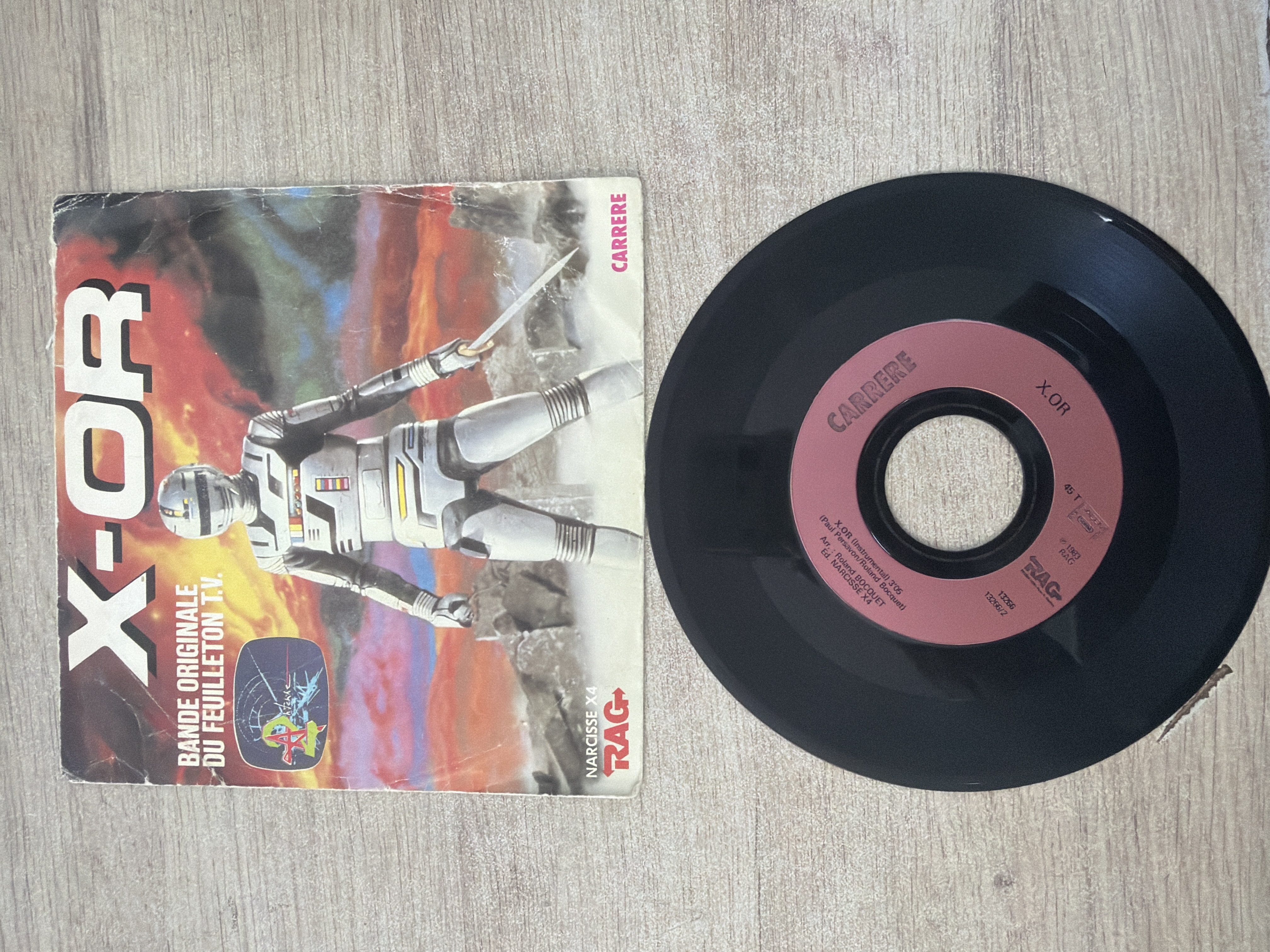 Jean-Pierre Savelli X-OR 45T bande originale