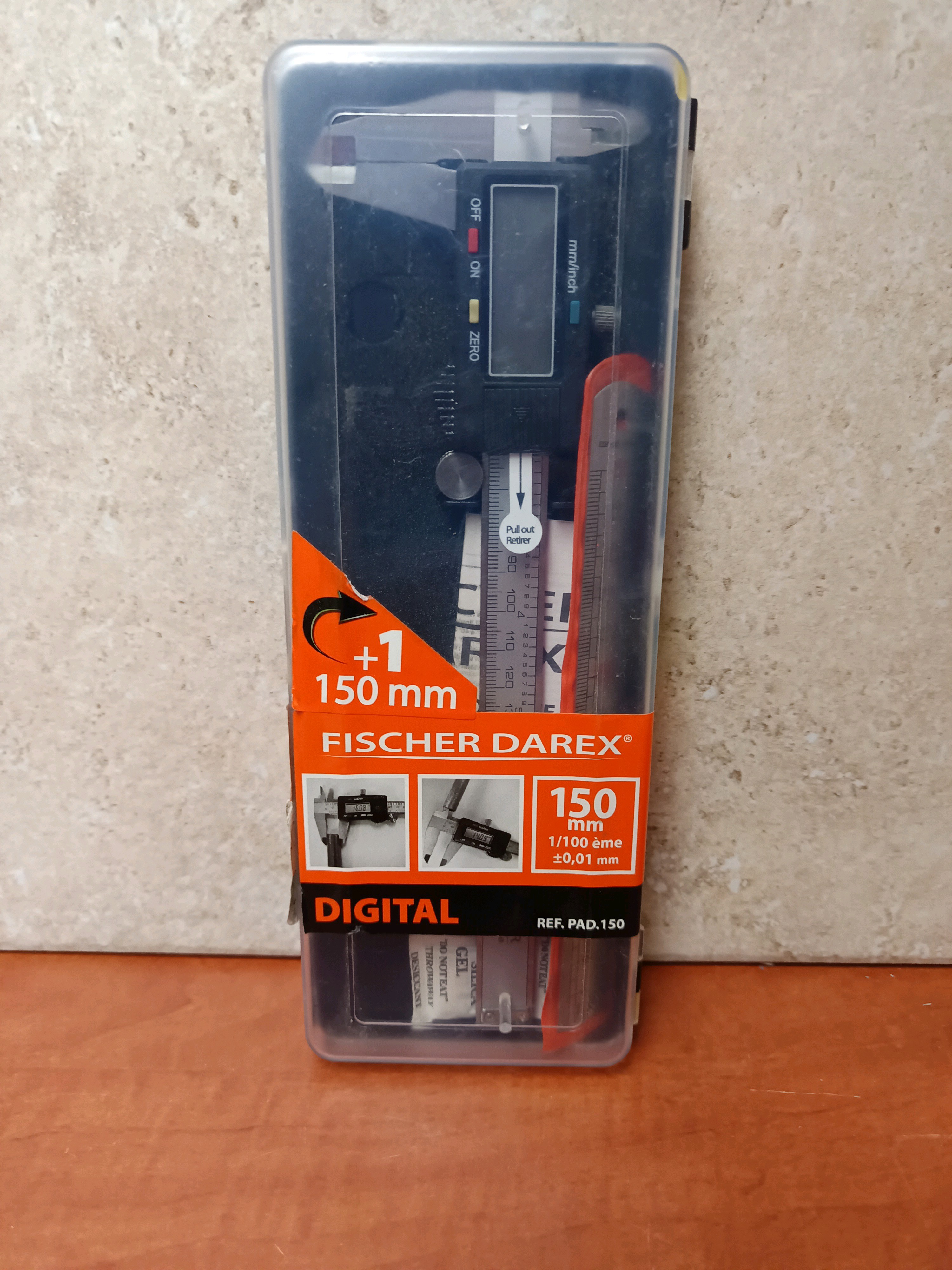 Fischer Darex PDA.150 pied à coulisse digital 150 mm