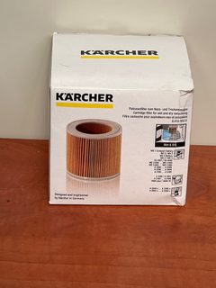 Kärcher Filtre cartouche pour aspirateurs eau et poussière