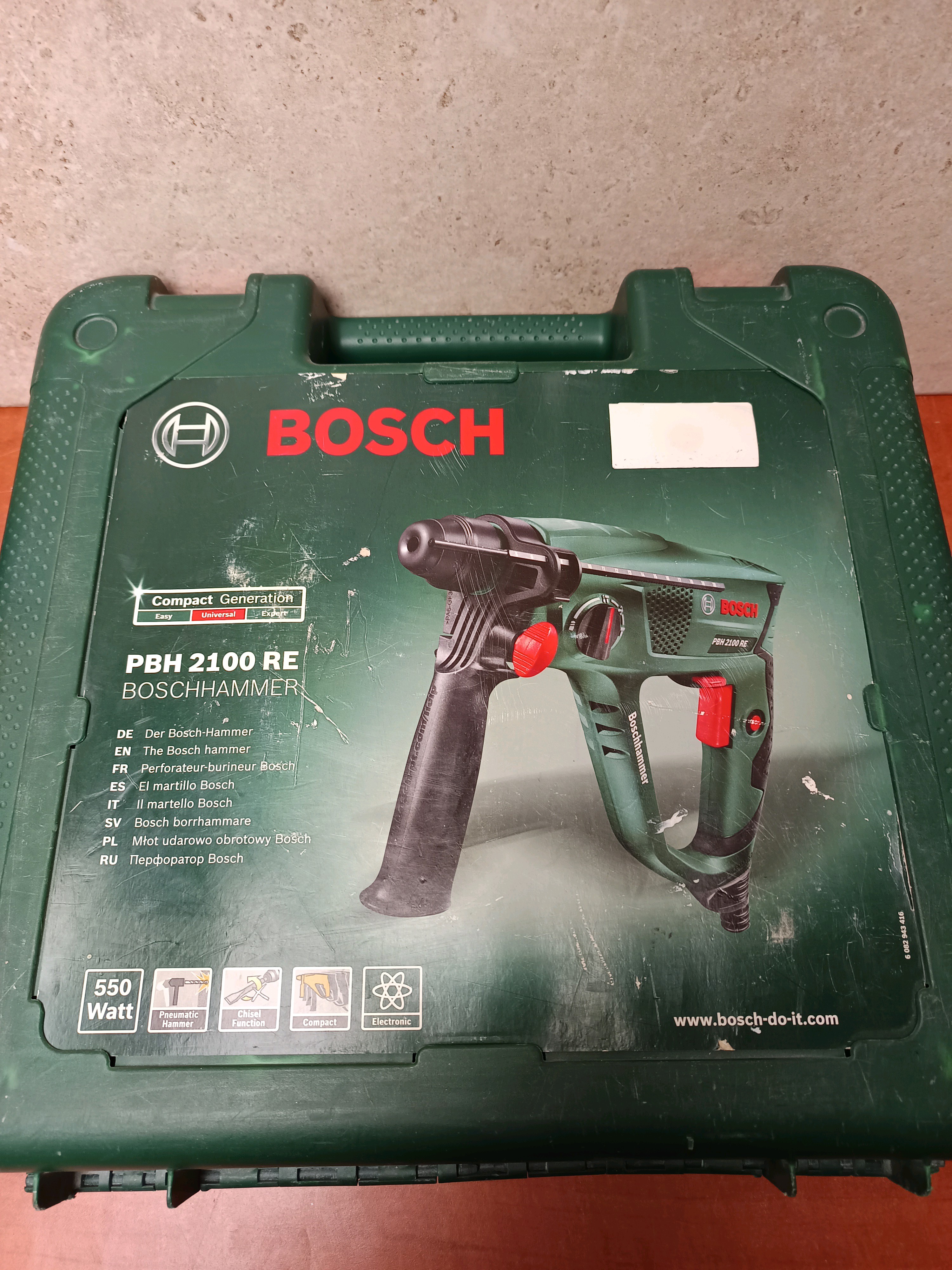 Bosch PBH 2100 RE marteau perforateur avec coffret — photo 2