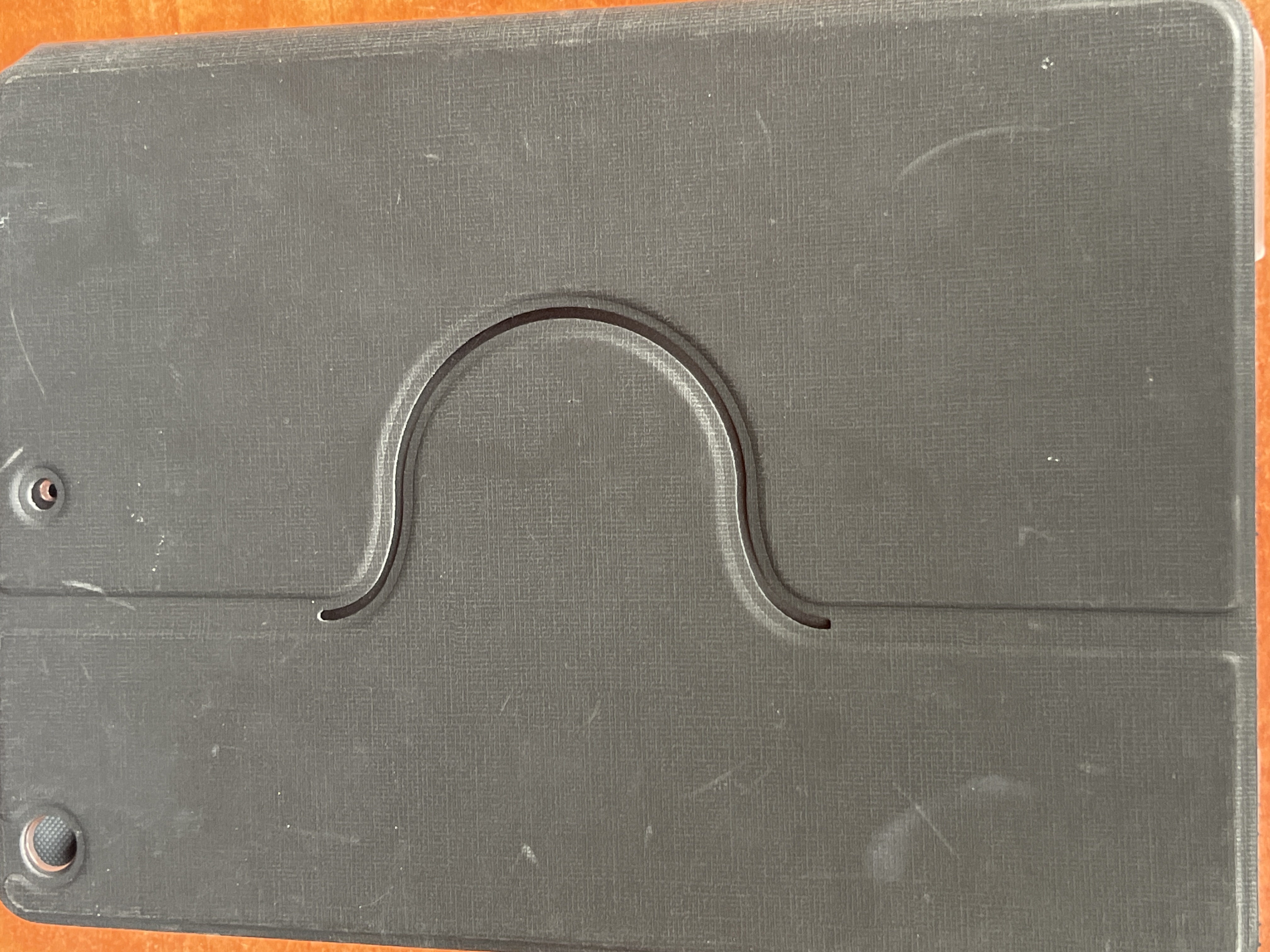 Housse tablette noire type folio — photo 2