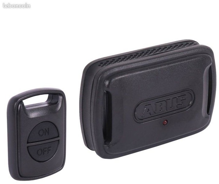ABUS Alarmbox RC SingleSet alarme antivol avec télécommande