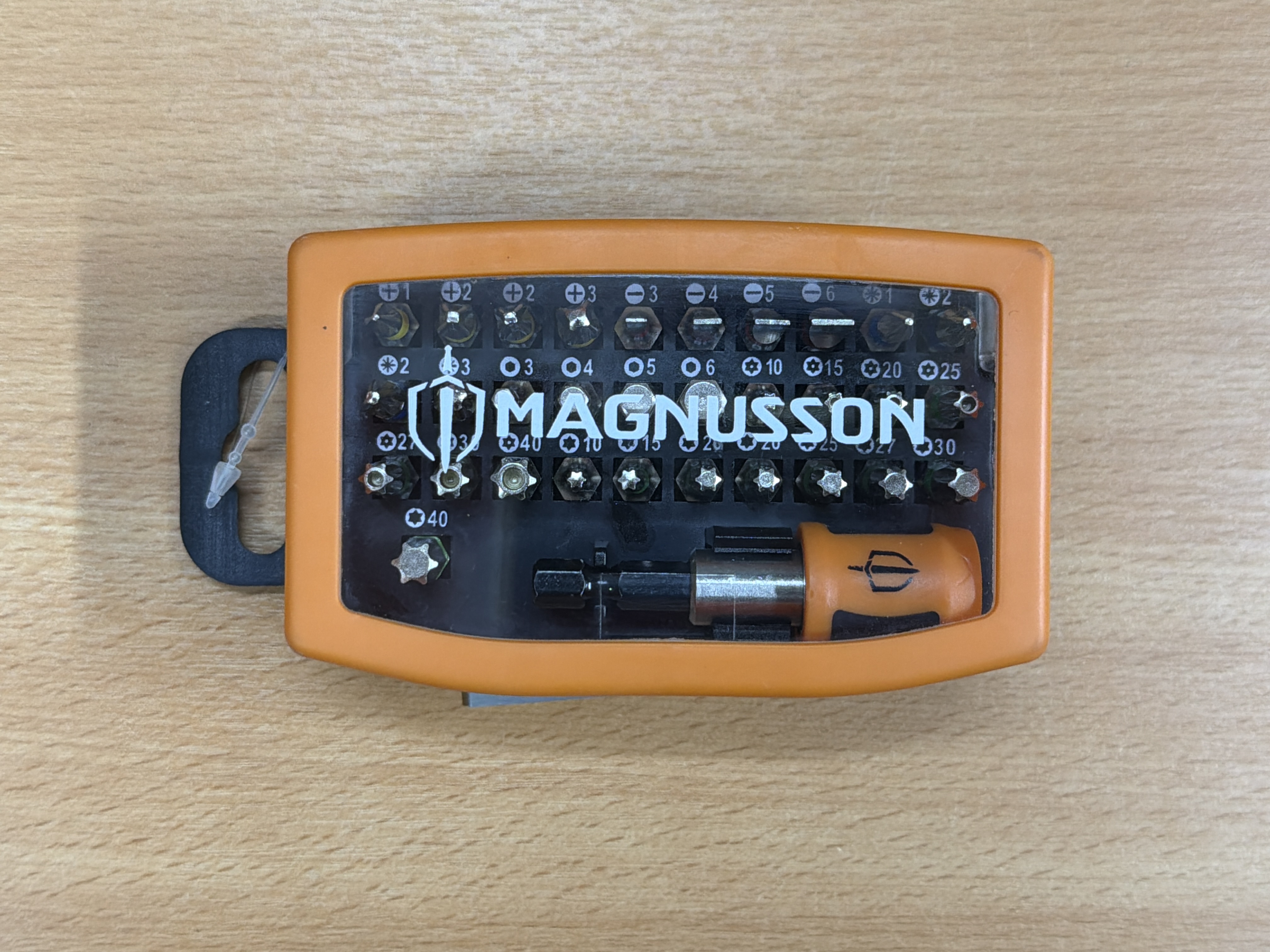 Magnusson coffret 31 embouts de vissage + porte-embout magnétique