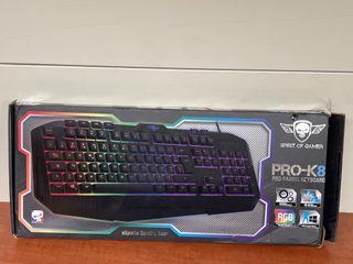 Clavier gaming Spirit of Gamer Pro-K8 RGB AZERTY USB