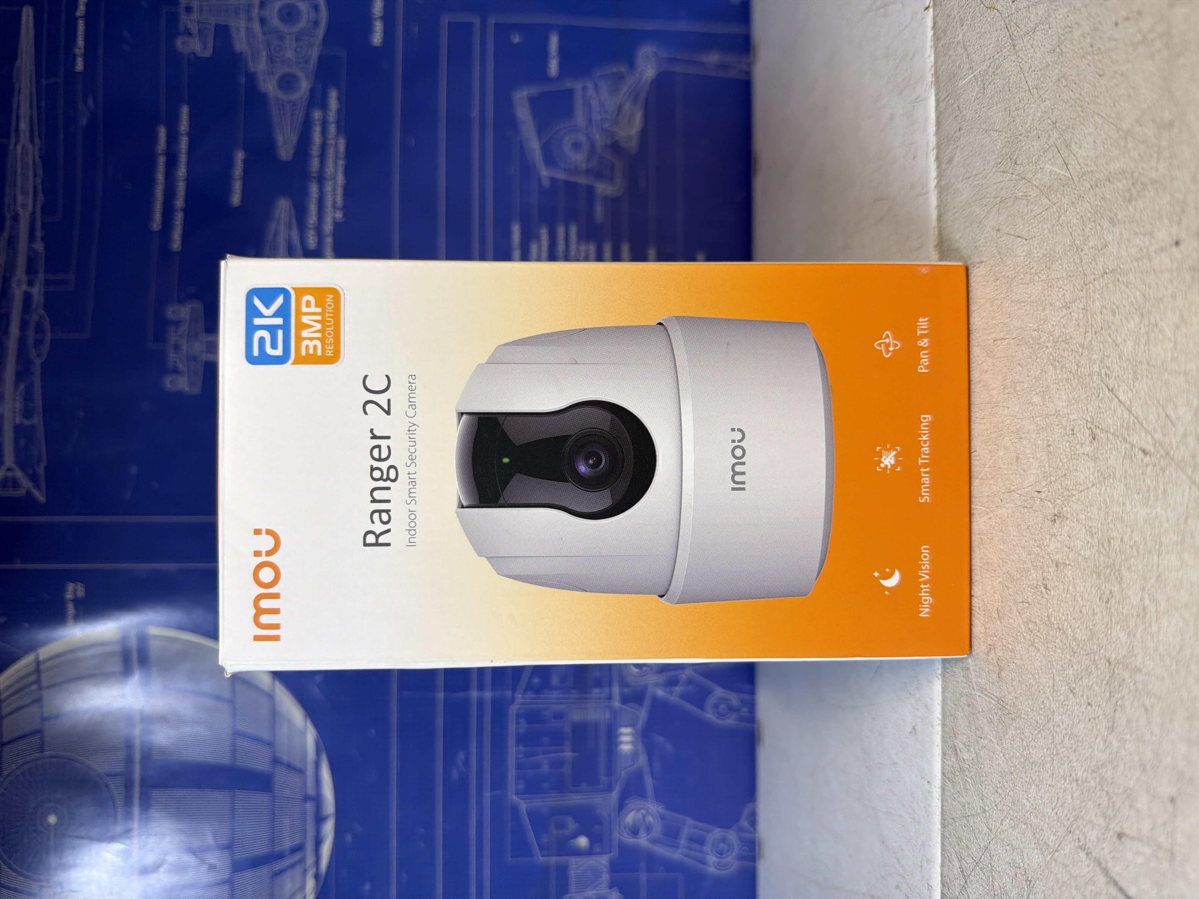 Caméra de surveillance Imou Ranger 2C 2K 3MP