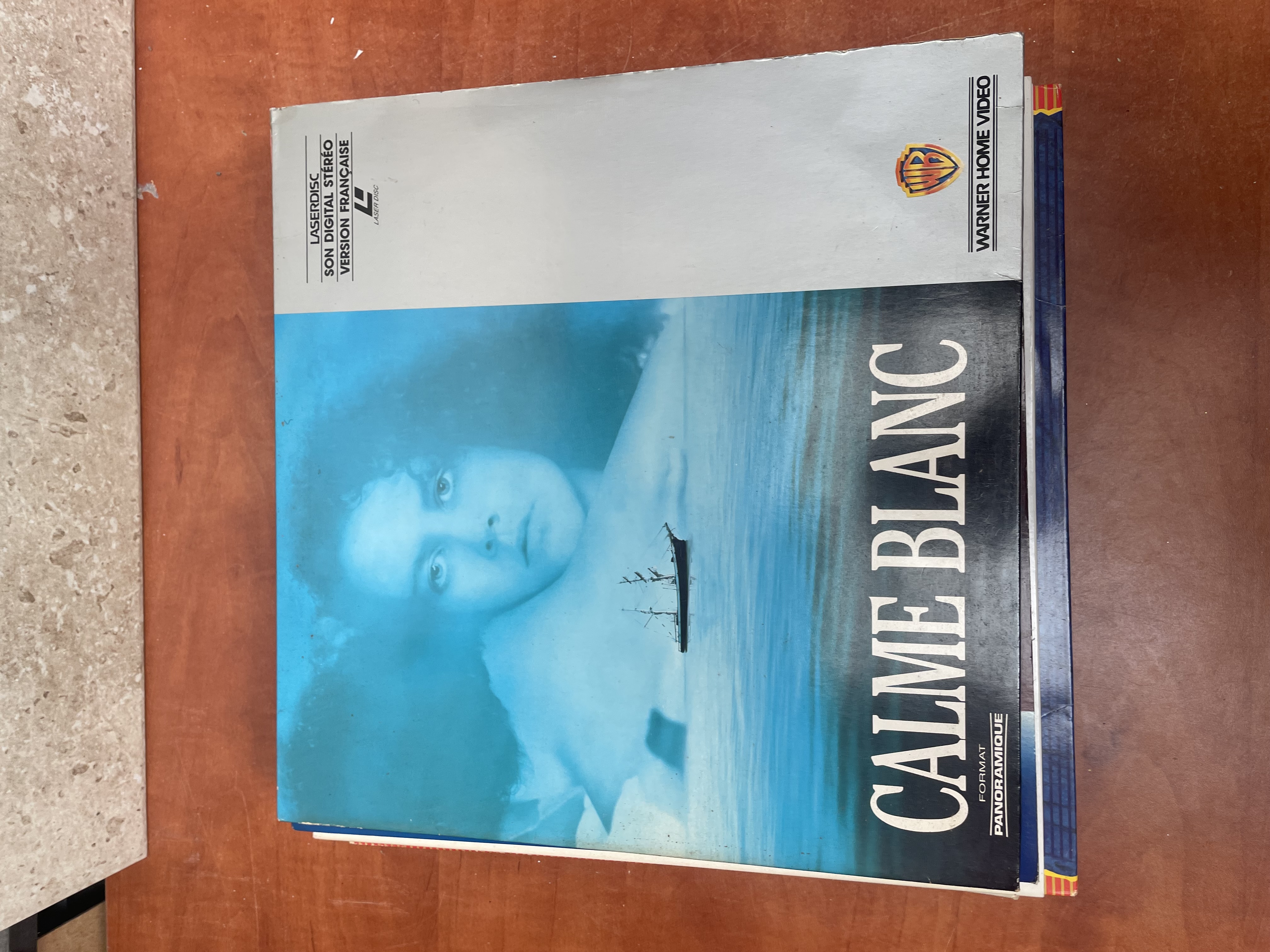 Calme blanc LaserDisc PAL Warner Home Video
