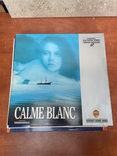 Calme blanc LaserDisc PAL Warner Home Video