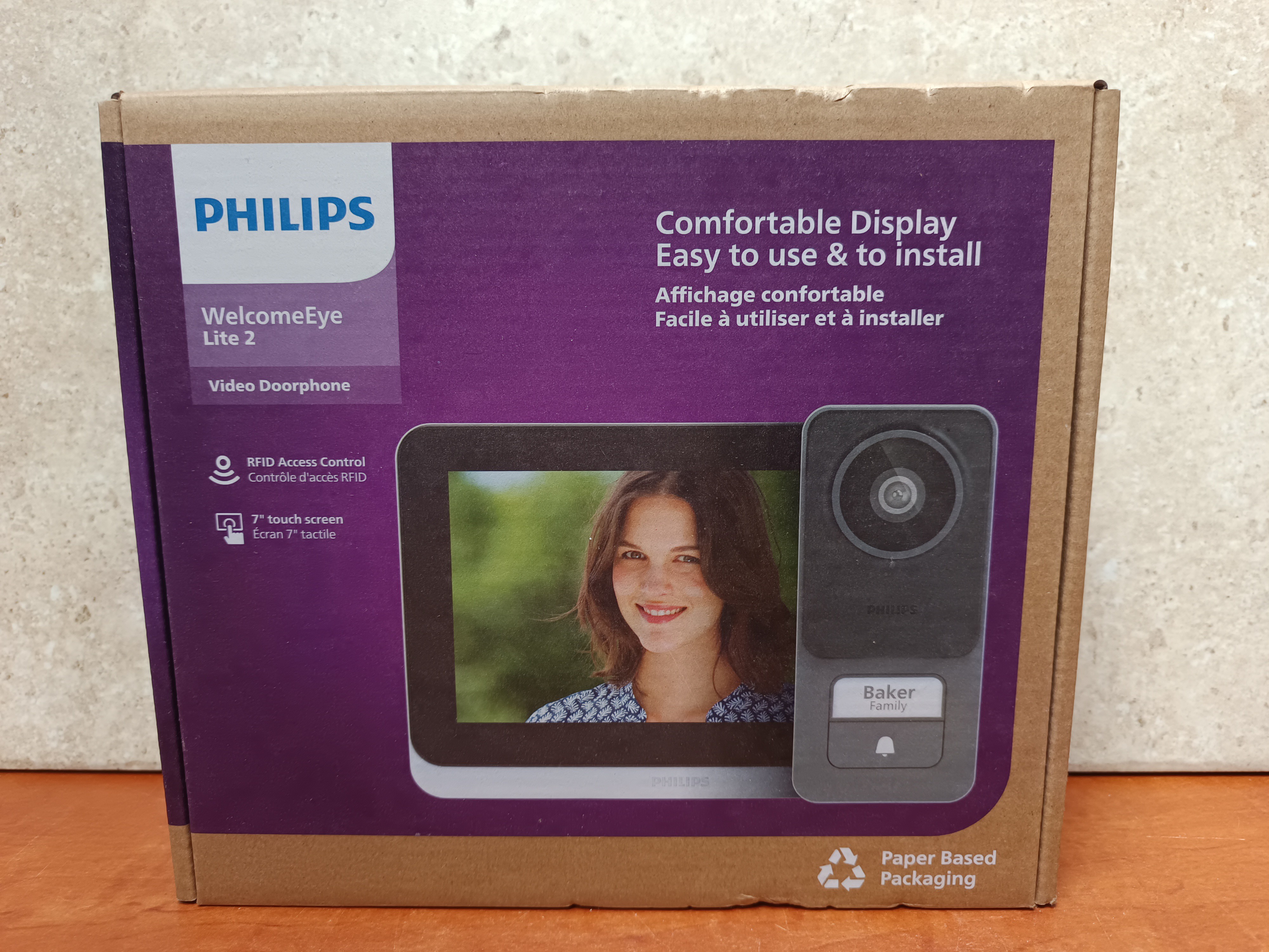 Visiophone Philips WelcomeEye Lite 2 écran tactile 7"