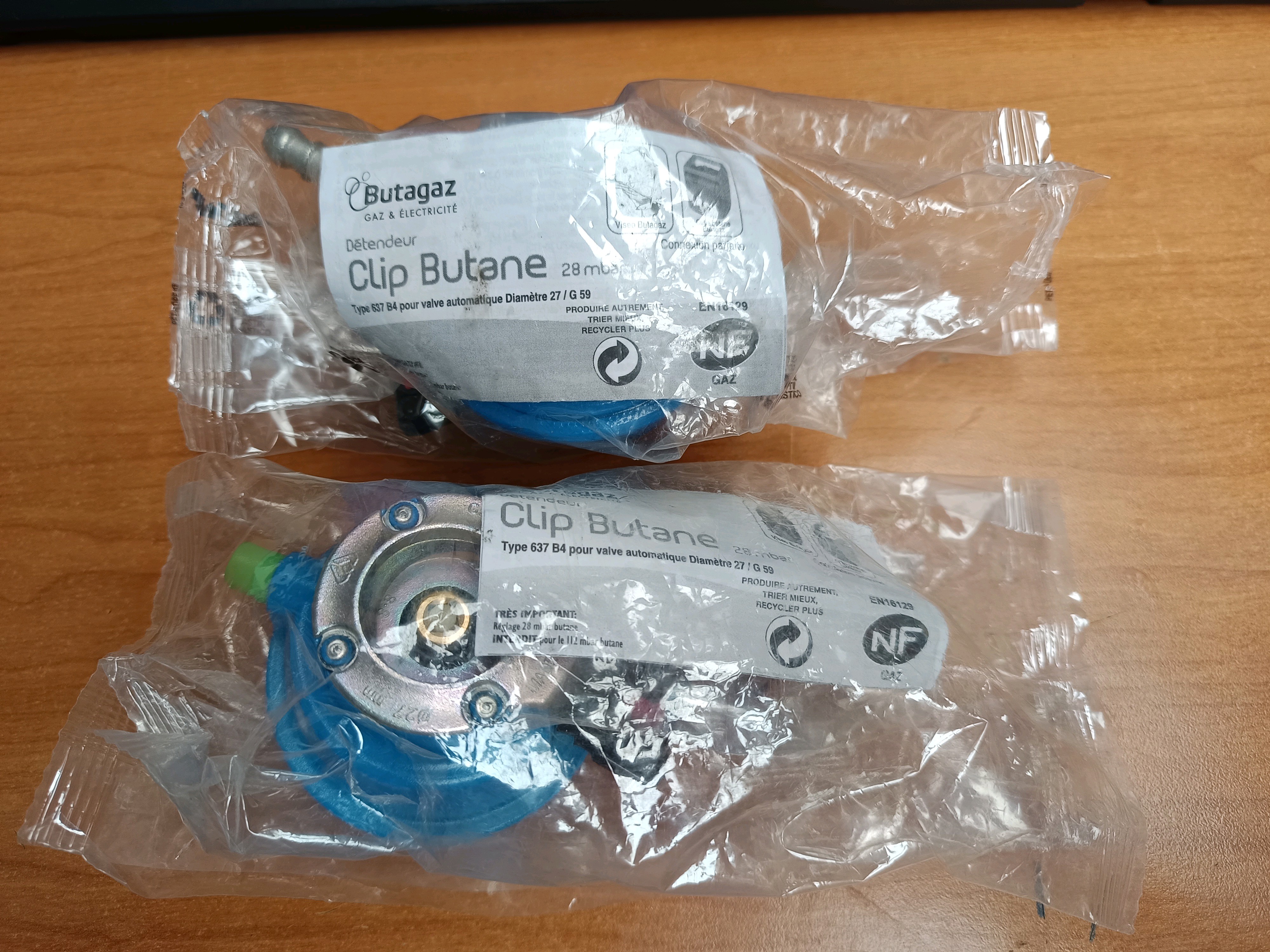 Butagaz Détendeur Clip Butane 28 mbar (NF)