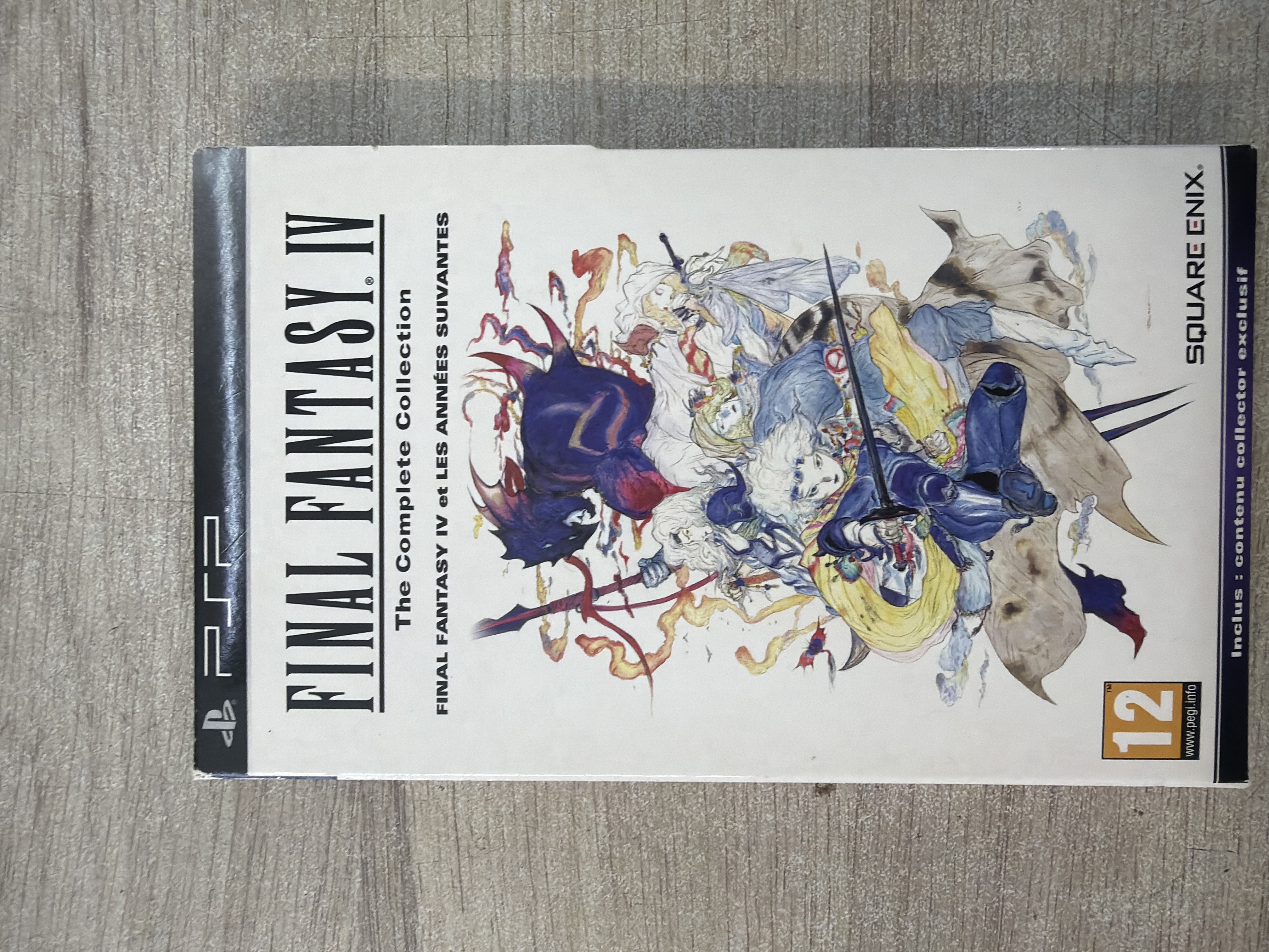 Final Fantasy IV The Complete Collection PSP édition collector Square Enix