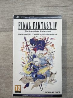 Final Fantasy IV The Complete Collection PSP édition collector Square Enix