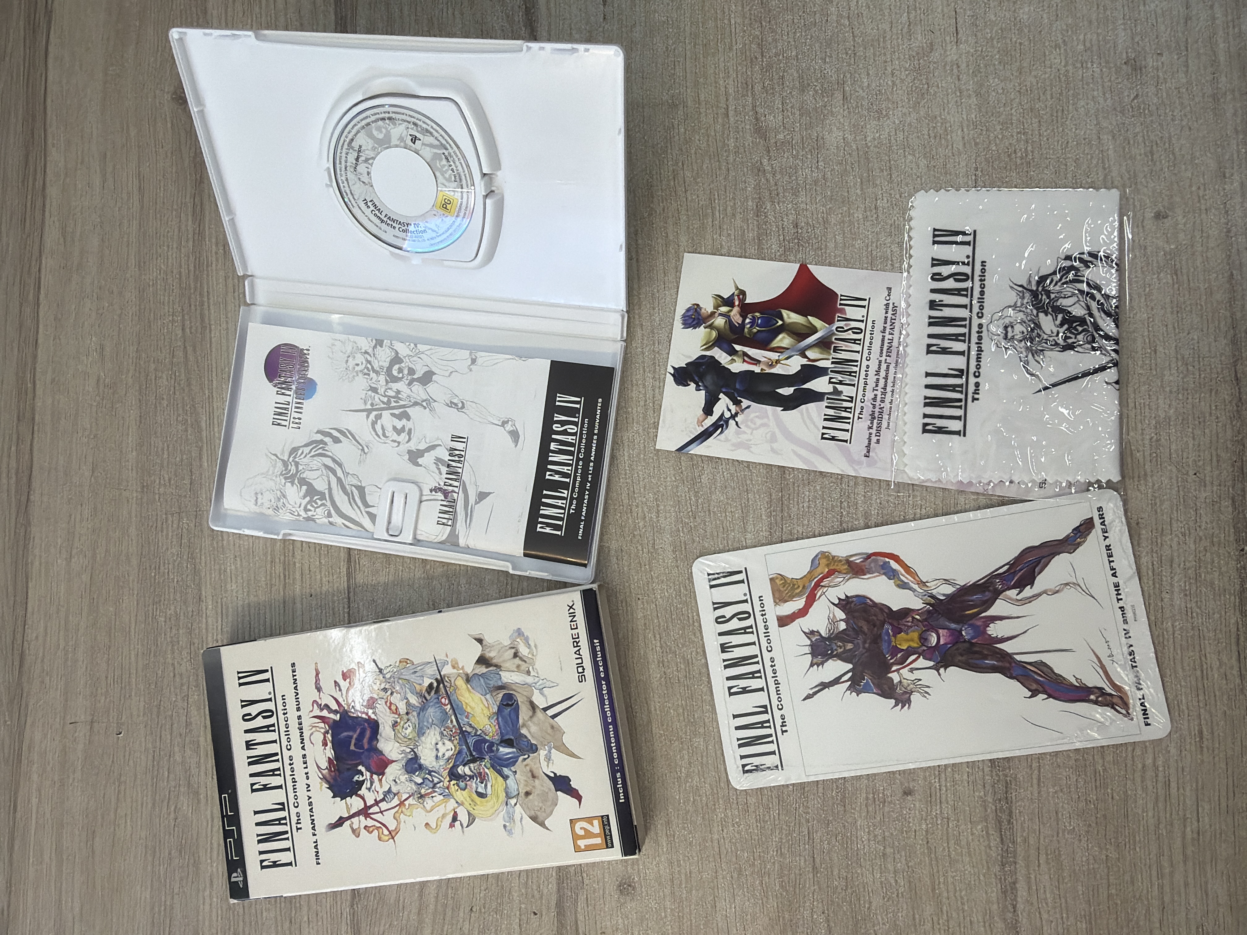 Final Fantasy IV The Complete Collection PSP édition collector Square Enix — photo 2