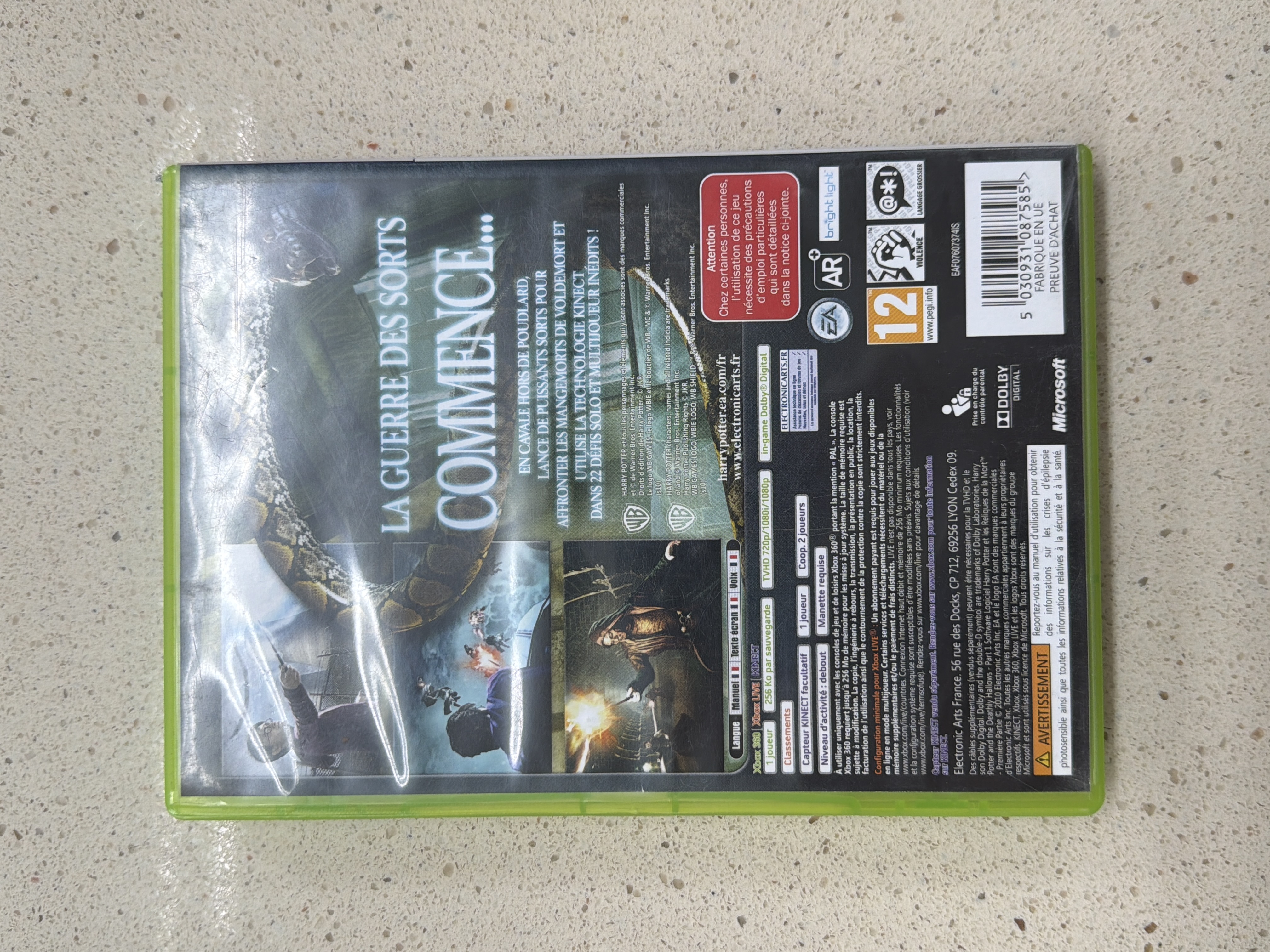 Harry Potter et les Reliques de la Mort Première Partie Xbox 360 — photo 2