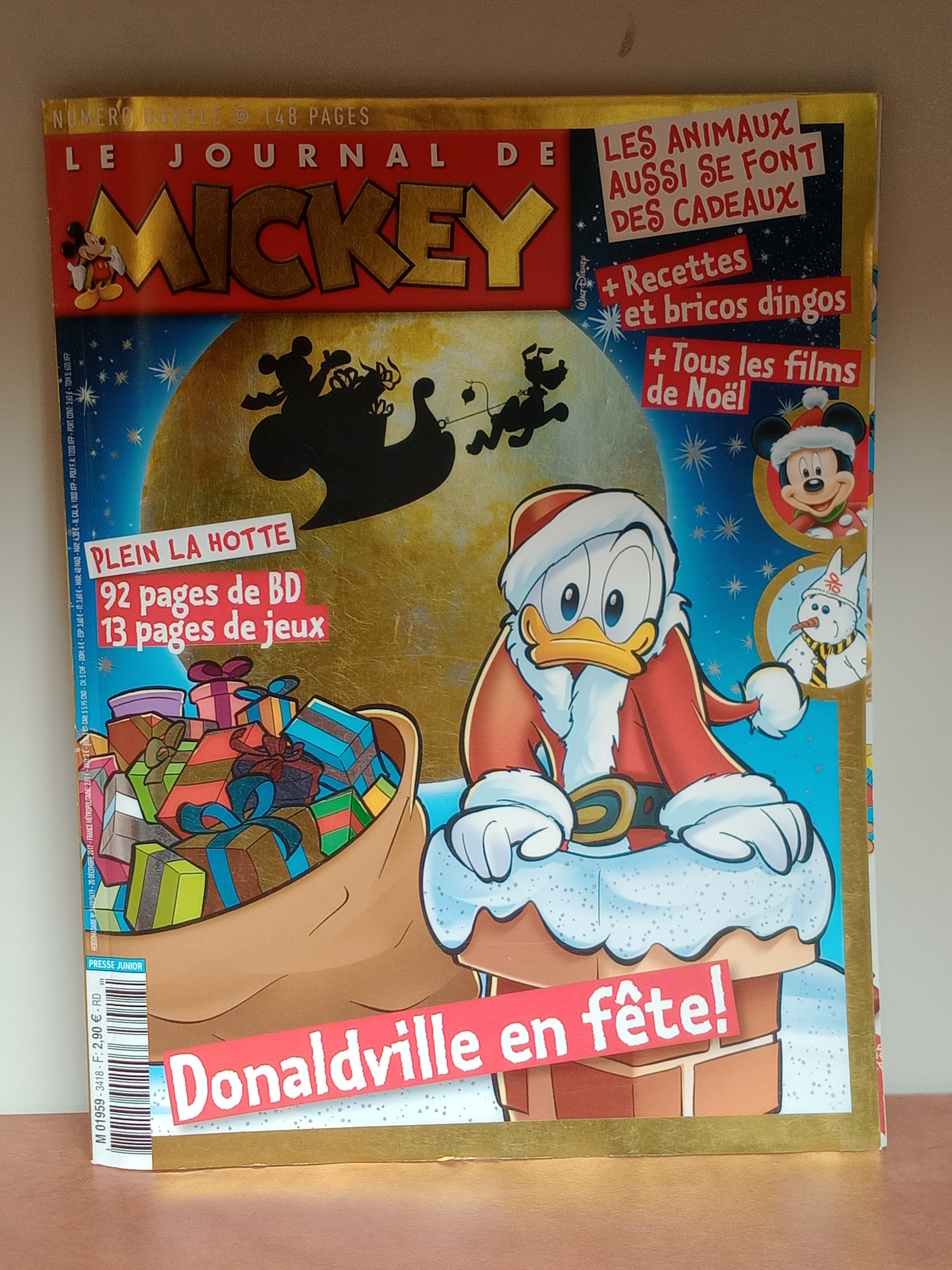 Le Journal de Mickey numéro double spécial Noël