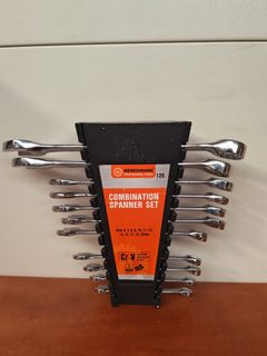 Werckmann jeu de 12 clés mixtes Cr-V, clé de 10 mm manquante