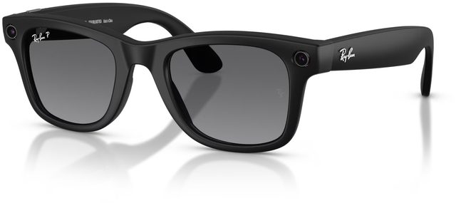 Lunettes connectées Ray-Ban Meta Wayfarer Gen 2 noir mat