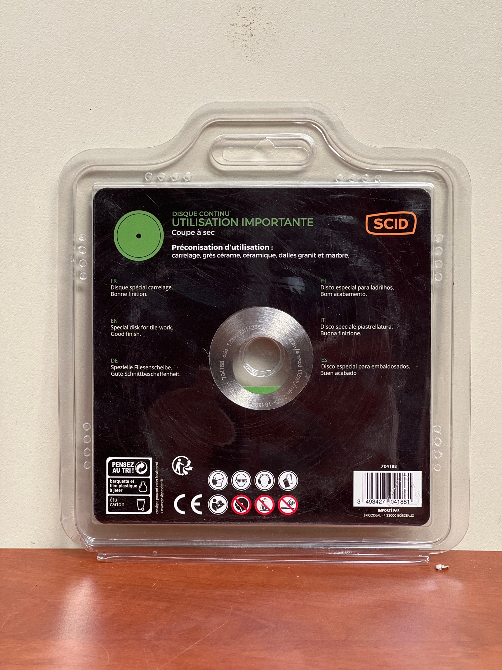 SCID Disque diamanté carrelage 115 mm — photo 2