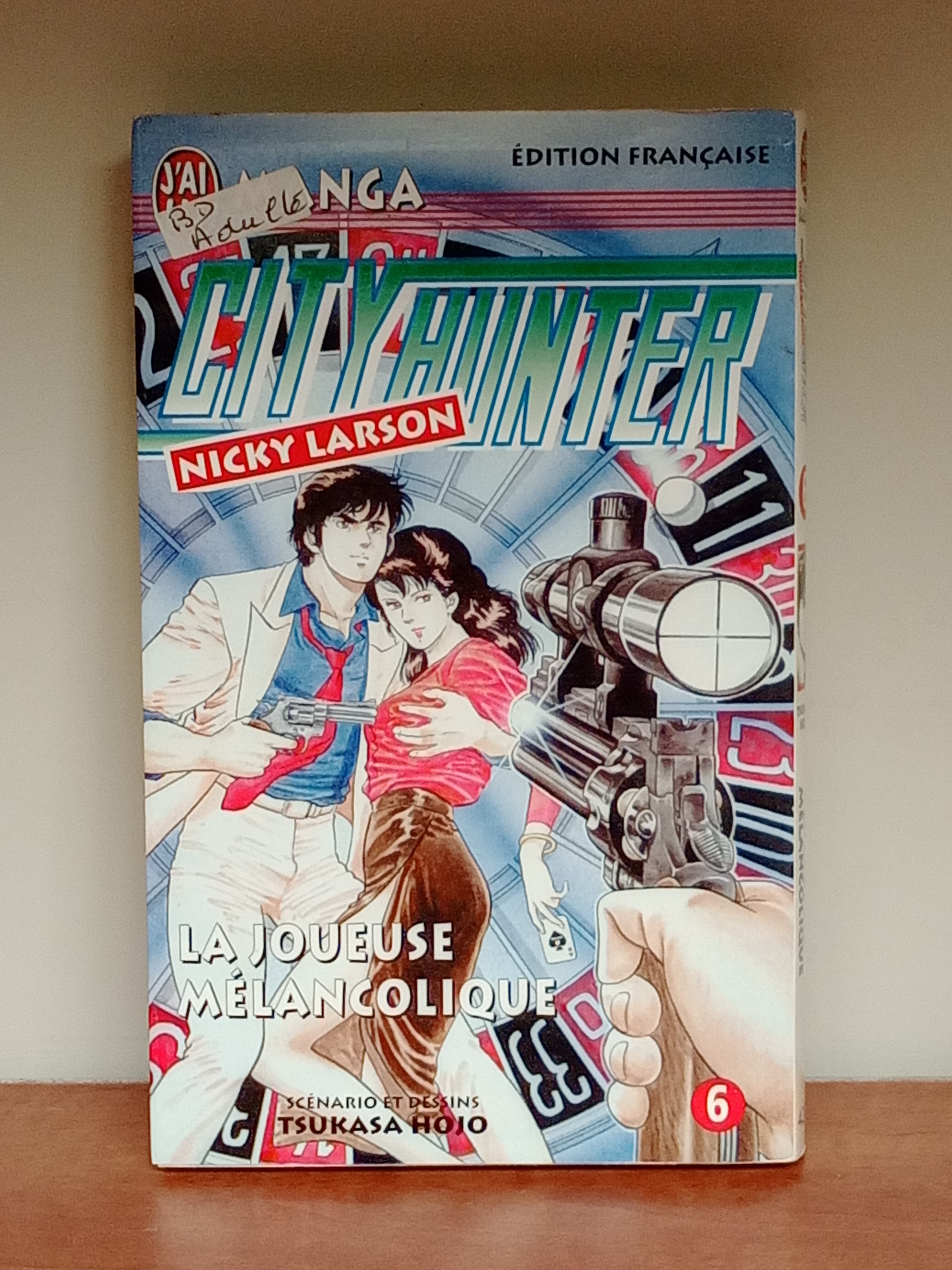 City Hunter Nicky Larson tome 6 La joueuse mélancolique