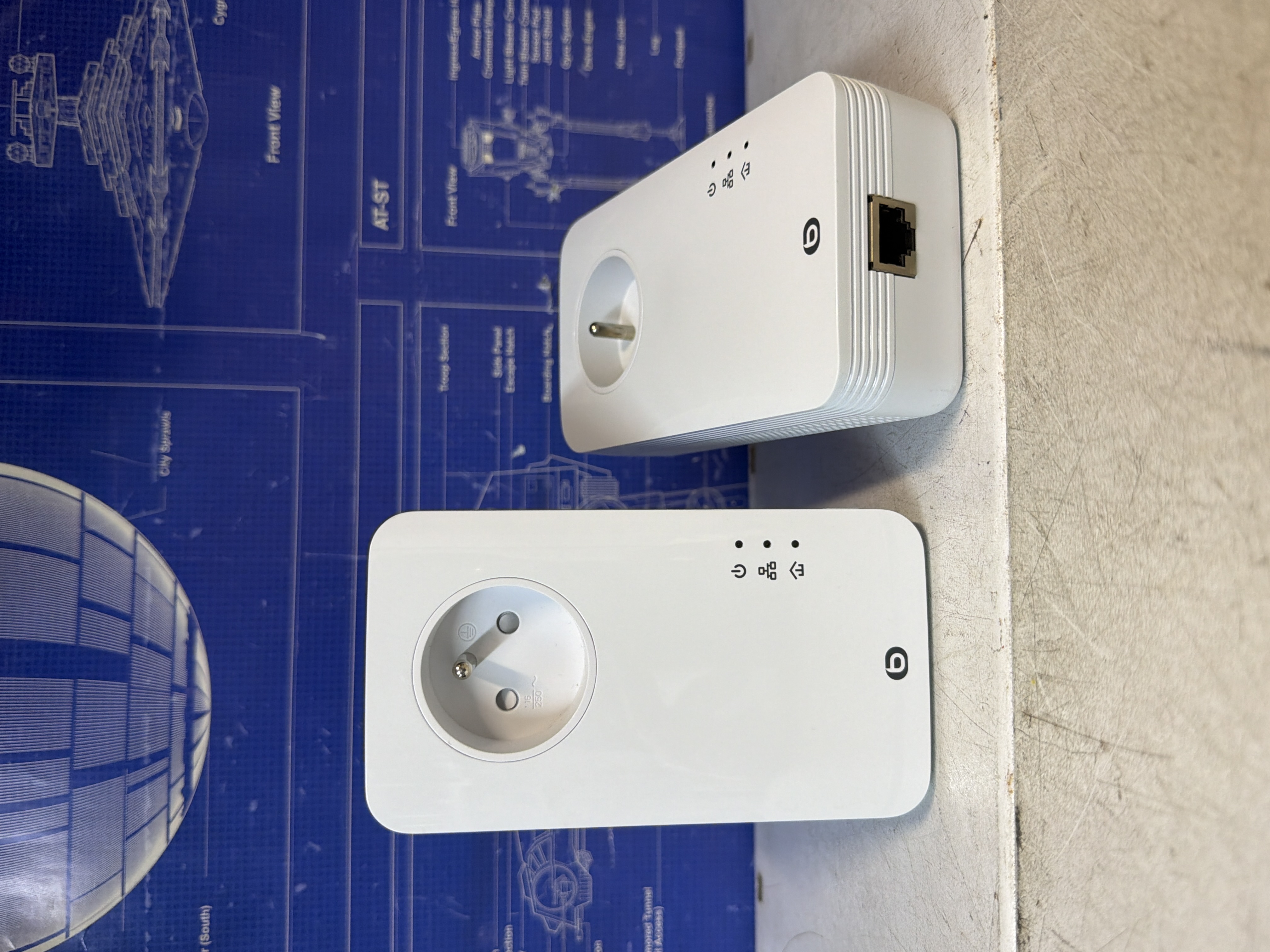 Pack 2 prises CPL 1200 Mbps