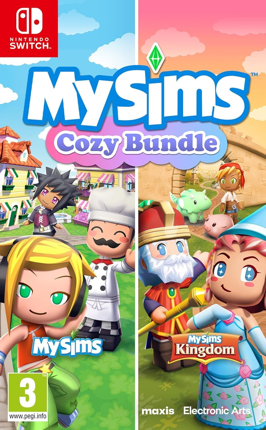 Juego Mysims Colección Sofá Y Mantita Para Nintendo Switch