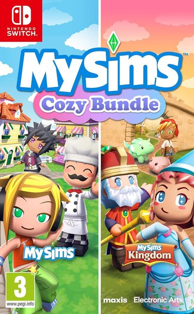 Juego Mysims Colección Sofá Y Mantita Para Nintendo Switch