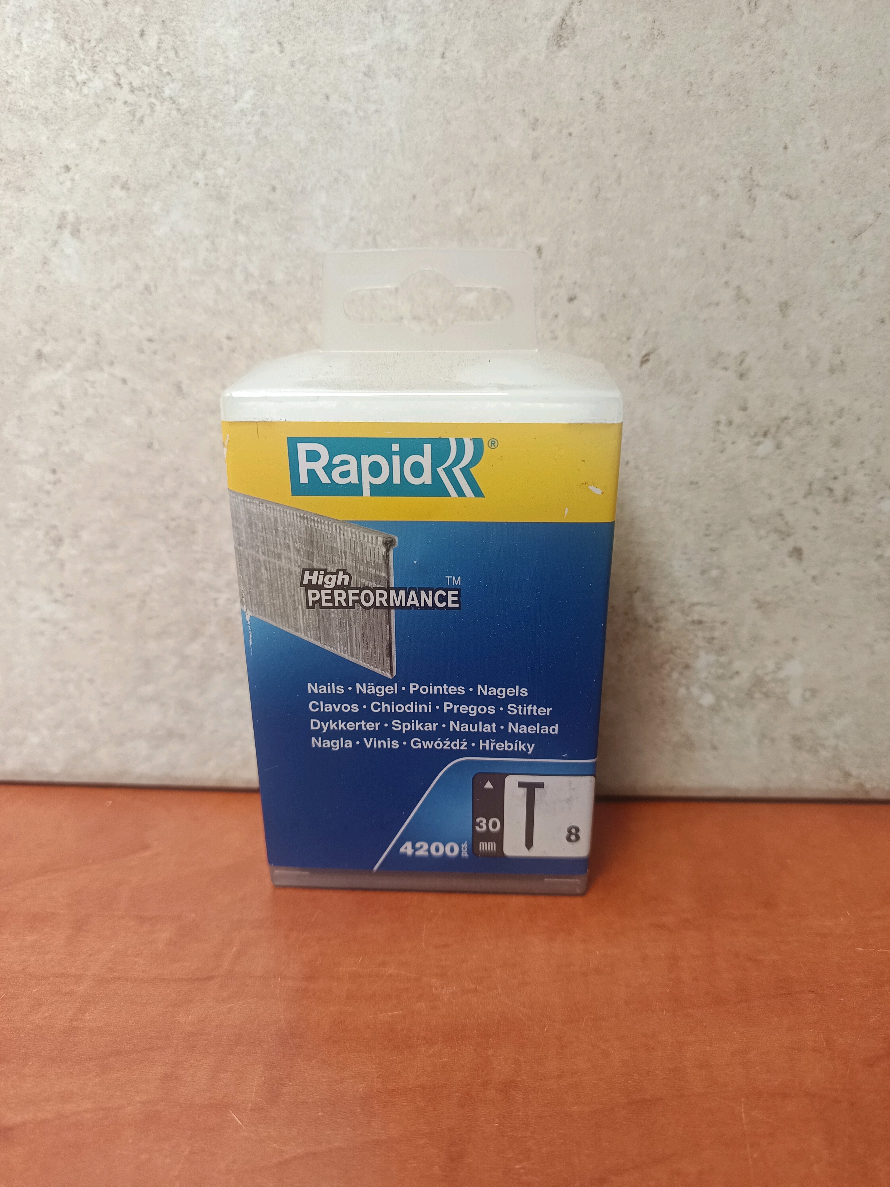 Rapid High Performance clous type T n°8 30 mm