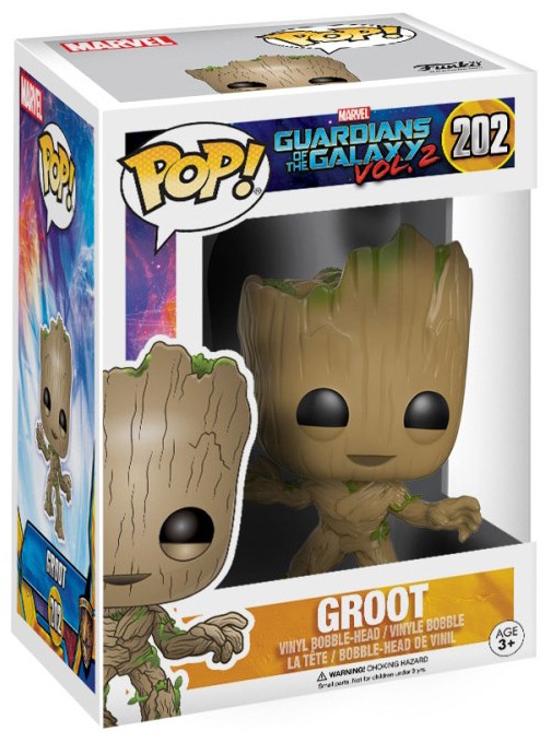 Funko Pop Young Groot 202 Les Gardiens de la Galaxie Vol. 2