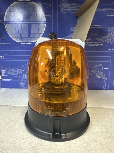 Gyrophare magnétique homologué orange