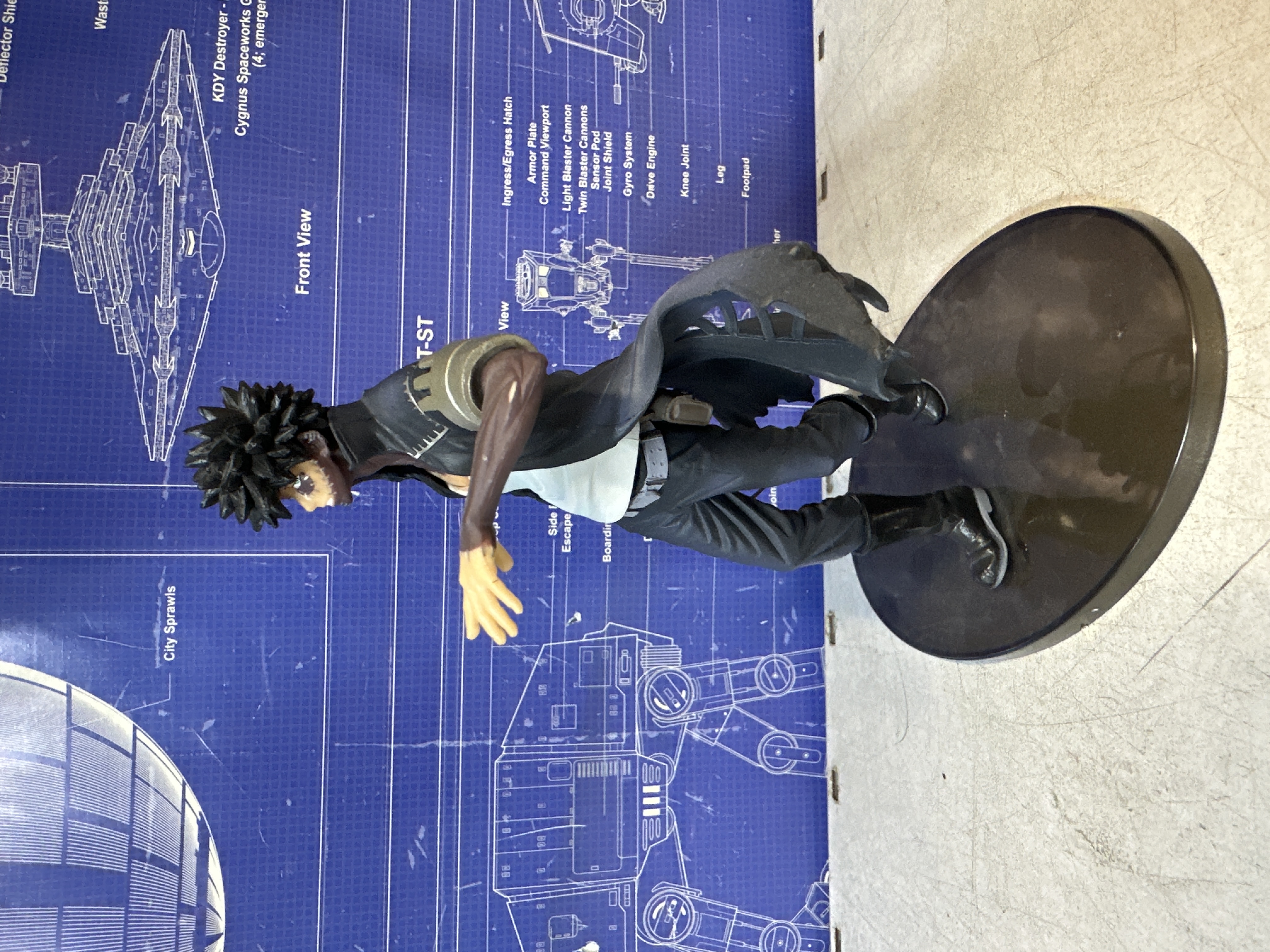 Figurine Dabi My Hero Academia avec socle — photo 2