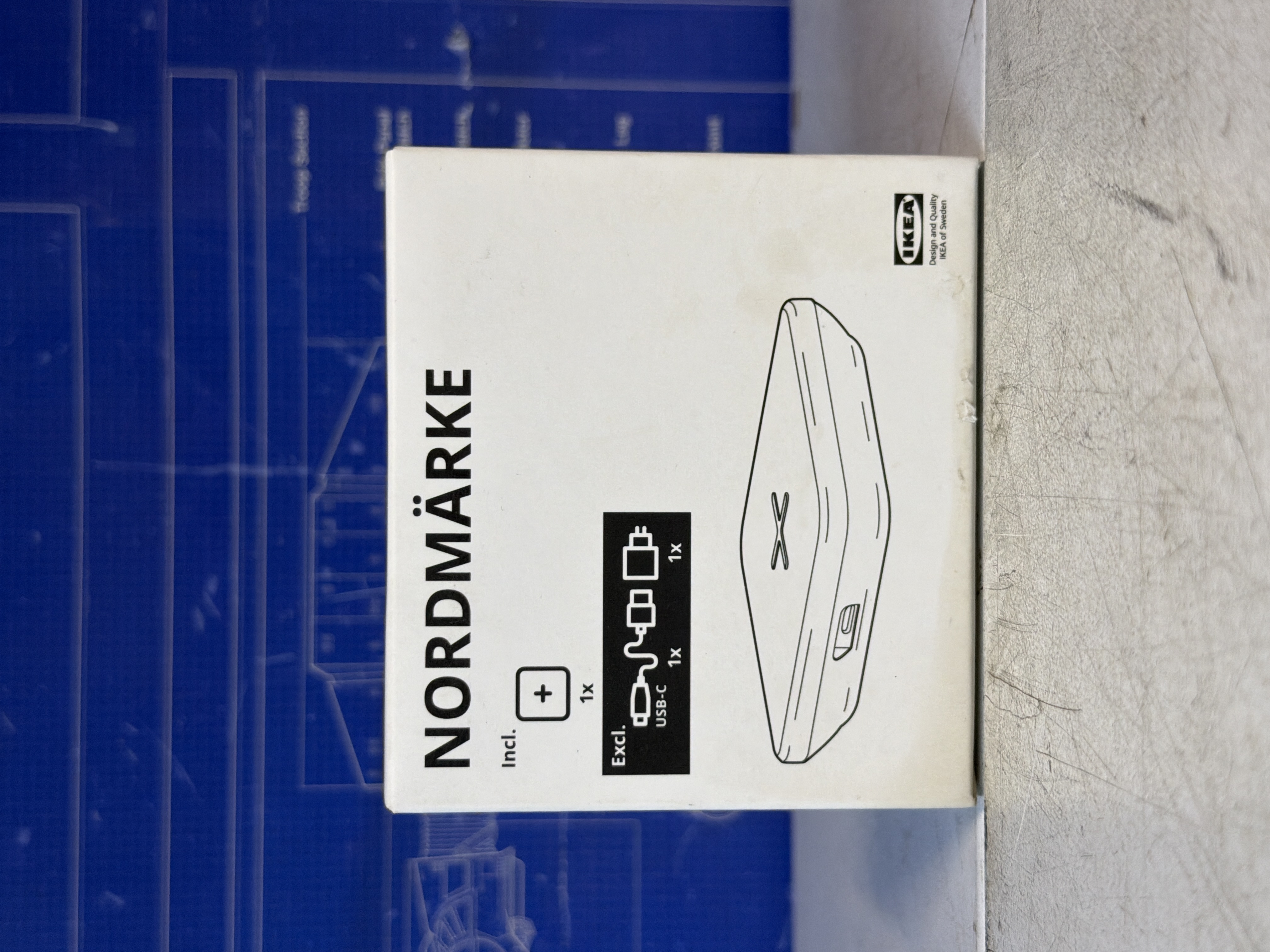 Chargeur sans fil IKEA NORDMÄRKE USB-C