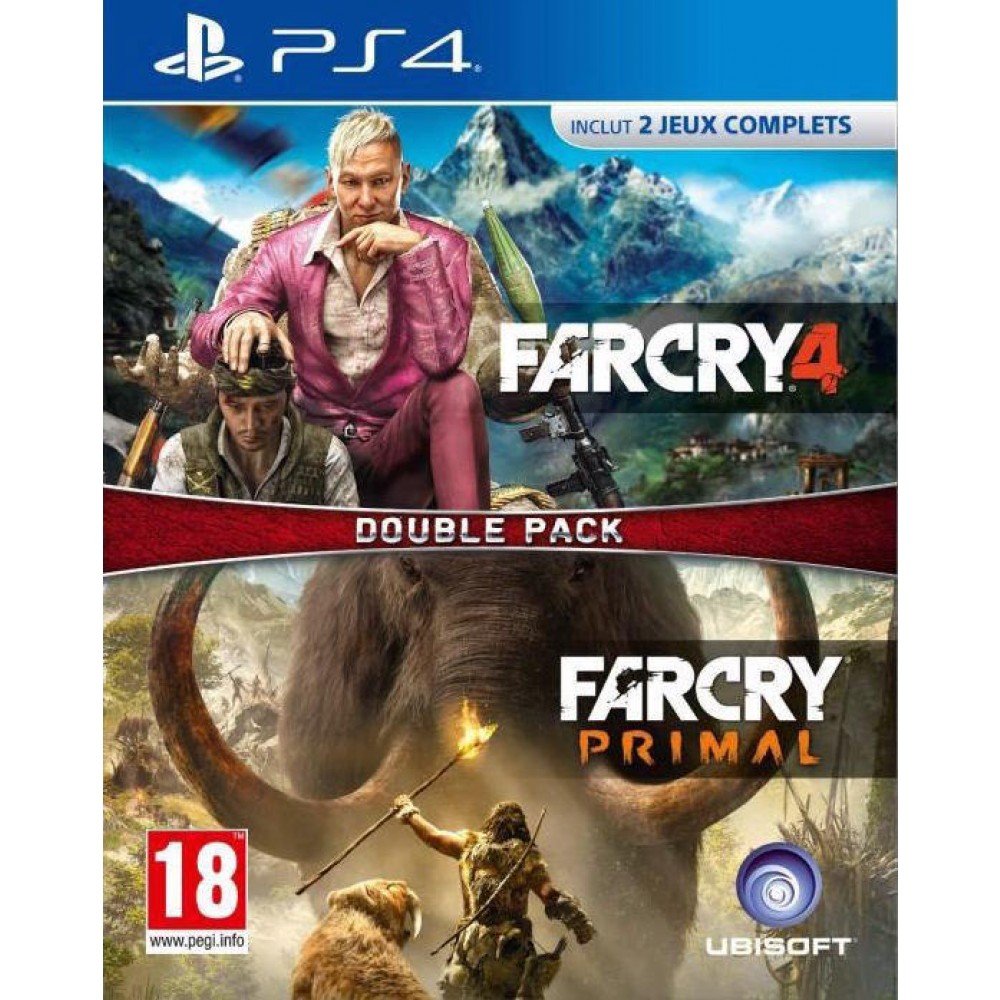 Far Cry Double Pack : Far Cry 4 + Far Cry Primal Ps4