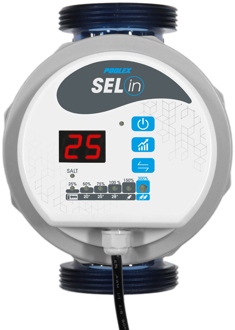 Électrolyseur au sel Poolex Sel In 50 jusqu'à 50 m³