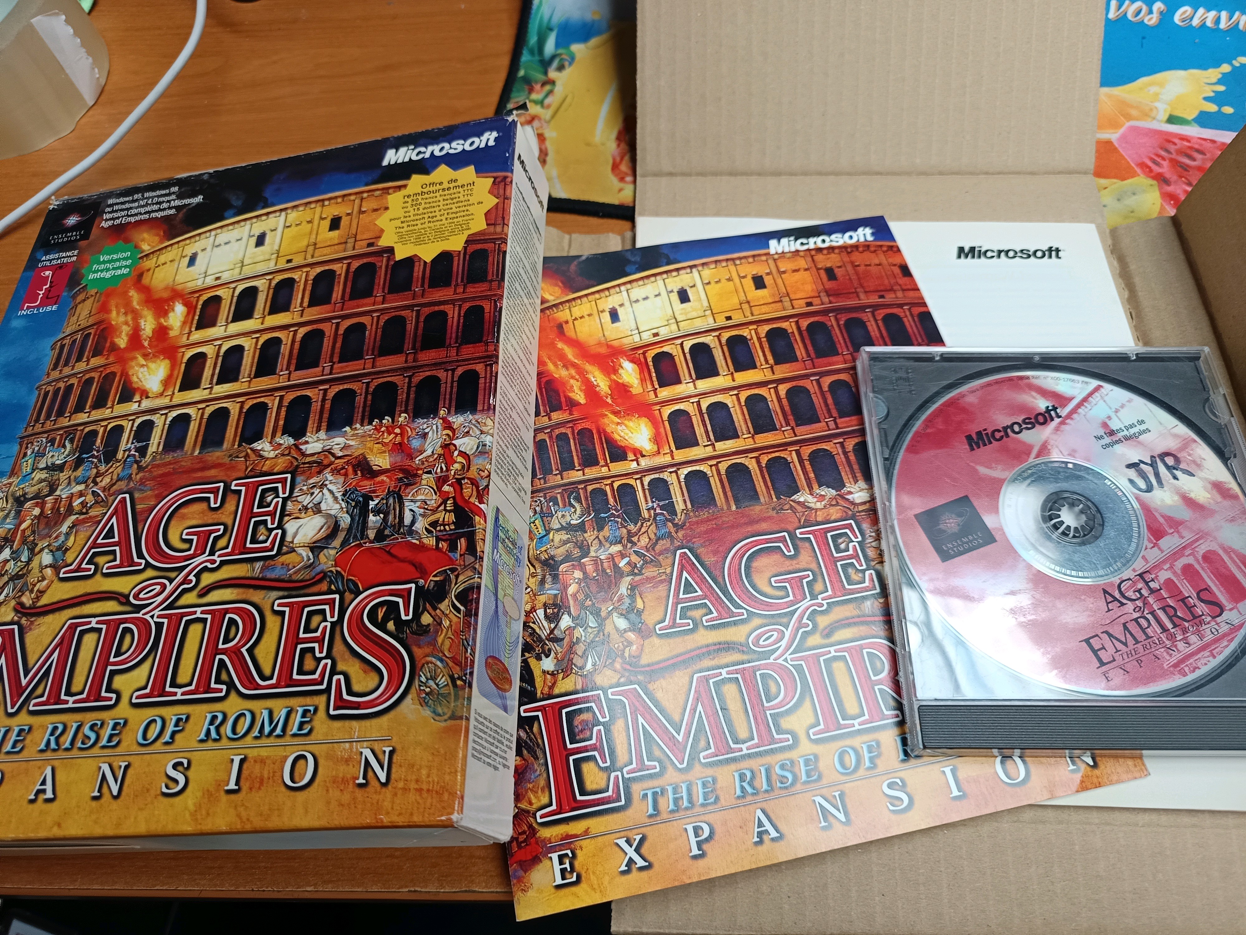 Microsoft Age of Empires: The Rise of Rome – Expansion (PC CD-ROM)