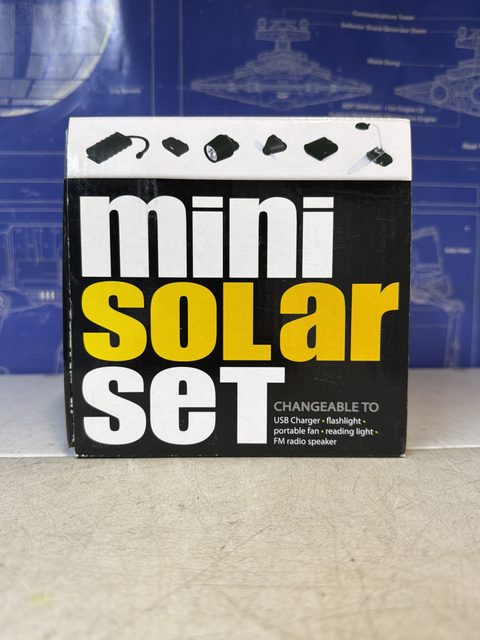 Mini Solar Set chargeur solaire lampe radio FM