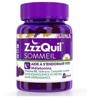 ZzzQuil Sommeil fruits des bois 30 gommes