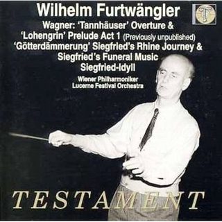 CD Wilhelm Furtwängler Conducts Wagner Testament