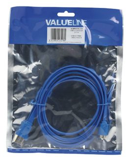 Câble plat USB 3.0 A mâle vers USB 3.0 micro B 2,00 m